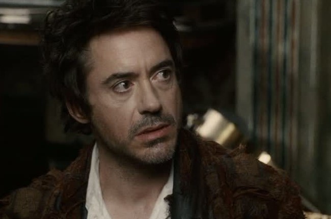 Robert Downey as Sherlock Holmes