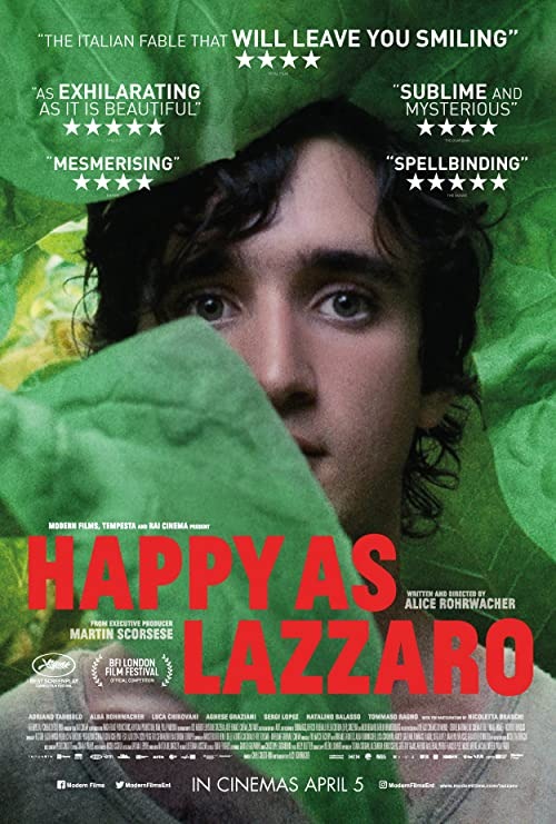 Happy As Lazzaro movie review by Joe Kucharski